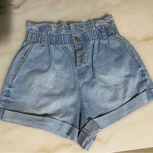 Denim Blue Women's Shorts